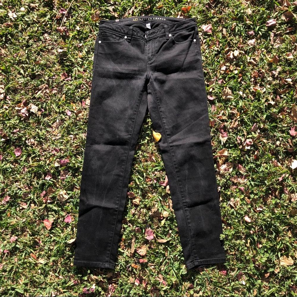 LC black skinny jeans